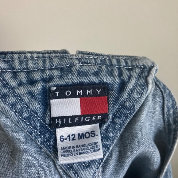 Vintage Tommy Hilfiger kids denim overalls - Picture 6 of 10
